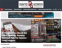 Tablet Screenshot of davidgonos.com